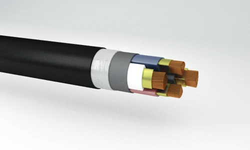 Fire-Resistant Power Cables with Copper Conductors and Plastic Insulation