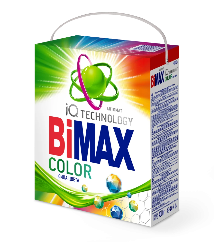 Universal Synthetic Powder Detergent for Automatic Washing "BiMAX Color Automat