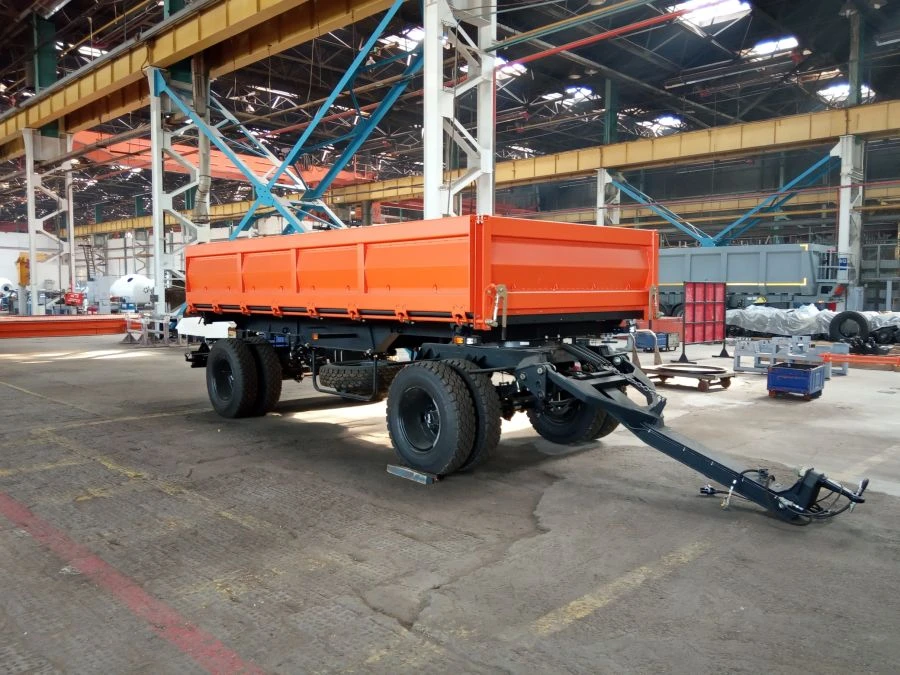 Dump Trailer 8551-02 8543M - Dual Axle Hydraulic Unloading