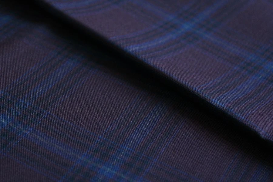 Suiting Fabric Wool Blend 19s77sAR-DY, Color 86-20