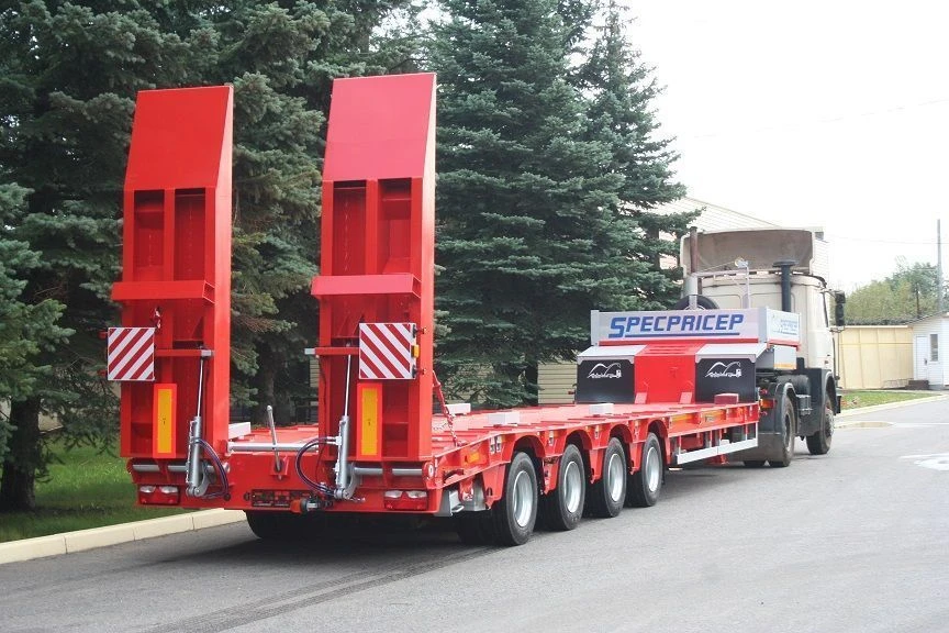 Low-Frame Four-Axle Semi-Trailers 994274 for Commercial Use