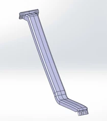 Ceiling Mount Bracket for Vehicle Trim 5299230-5702001-50