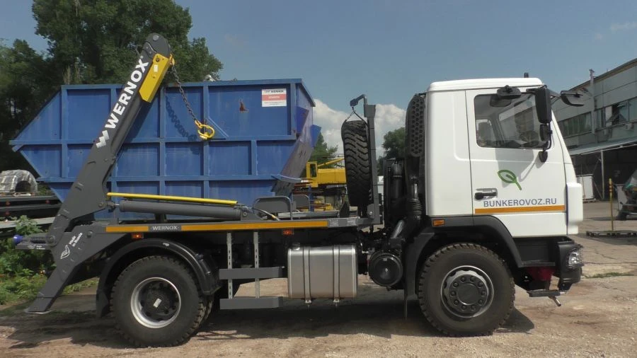 Container Garbage Truck WERNOX 67077-5N32