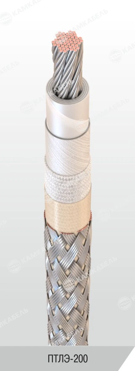 Heat-Resistant Coated Wire with PTFE-4 Insulation - 250V