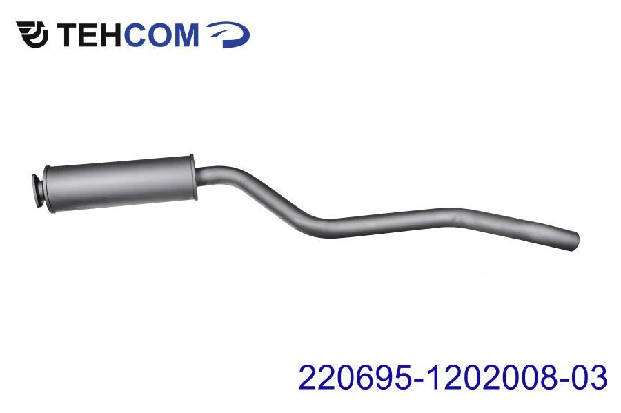 Resonator Muffler for ZMZ 4091.10 Engine Model 2010-2012
