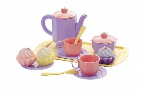 Princess Tea Set with Cupcakes