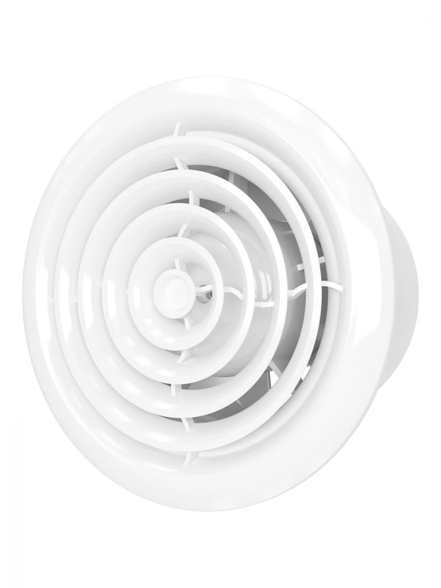 Flow 4 BB Duct Axial Fan with Round Grille