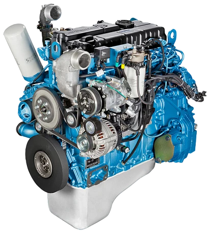 4-Cylinder Diesel Engine YAMZ-53491 with Modifications