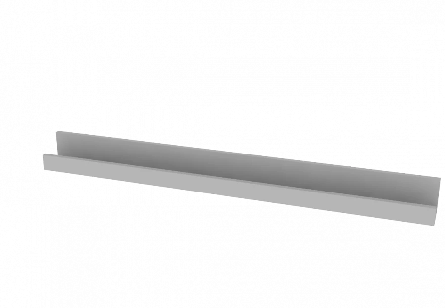 Wall-mounted Shelf for Polygons 1200x100x100mm