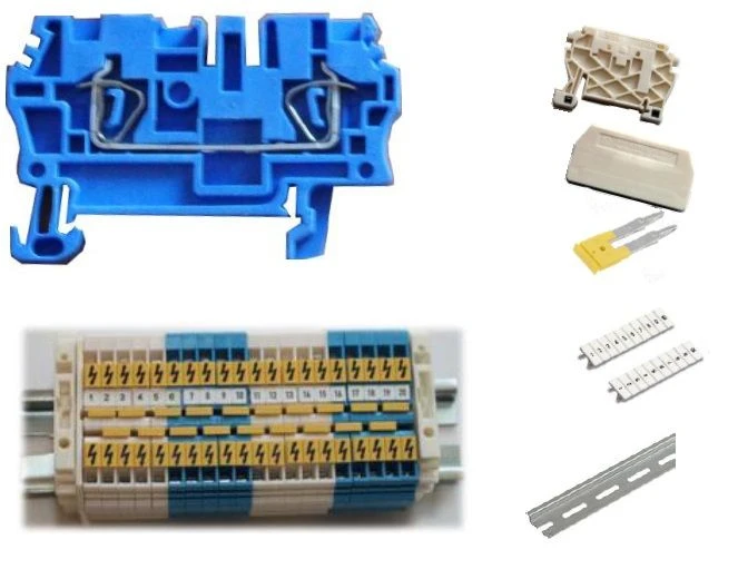 SHK-2.5 Terminal Blocks for DIN Rail Installation
