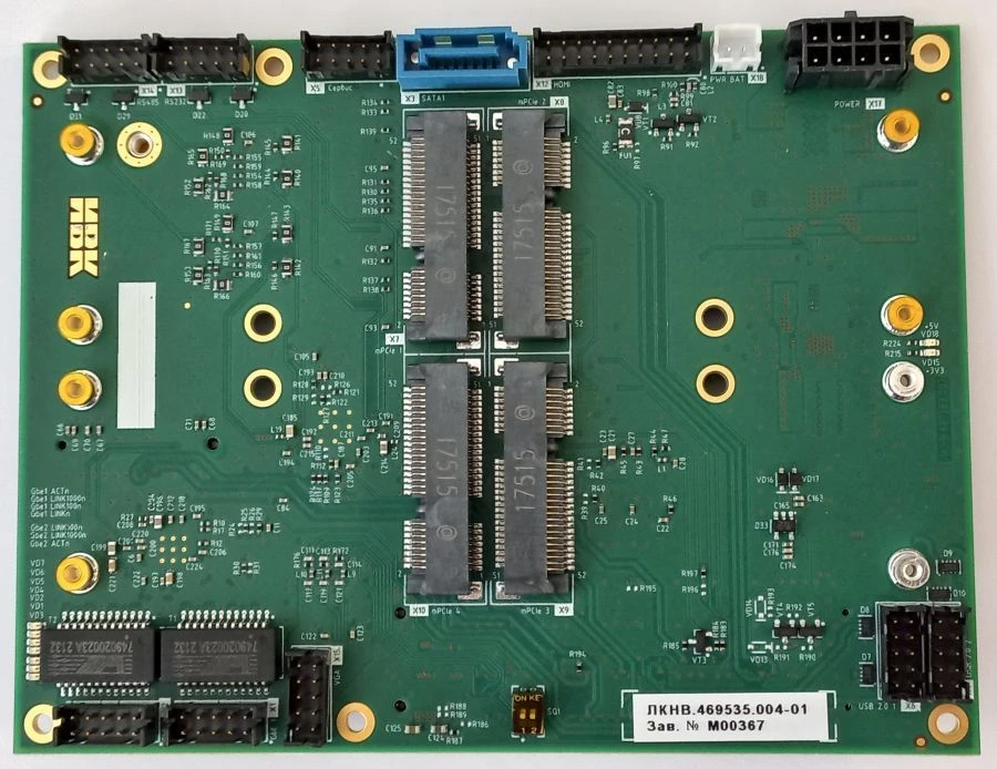 COM-E6v4 Carrier Board for COM Express Type 6 Modules