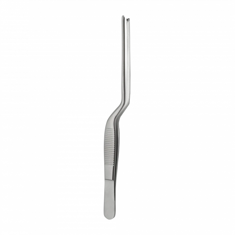 Curved Ear Surgical Tweezers TP-03-258-14, 140mm