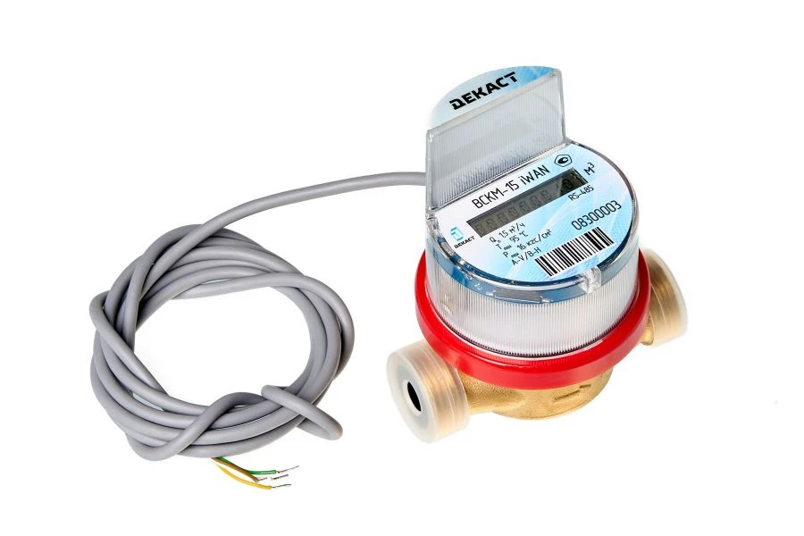 Decast VSKM-15 Cold and Hot Water Meter with RS-485 Interface