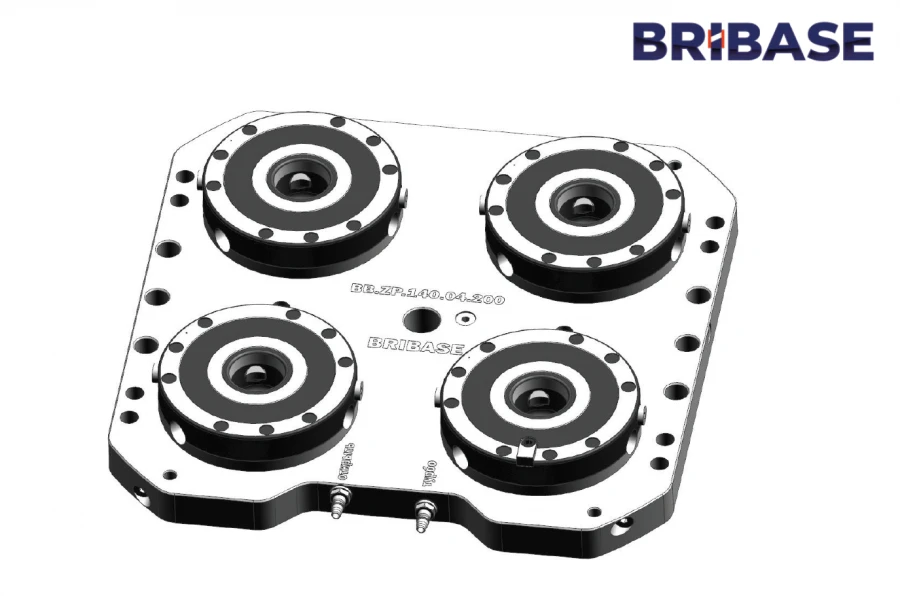 Base Device with Four Modules ZP140, Type P200x200 BriBase