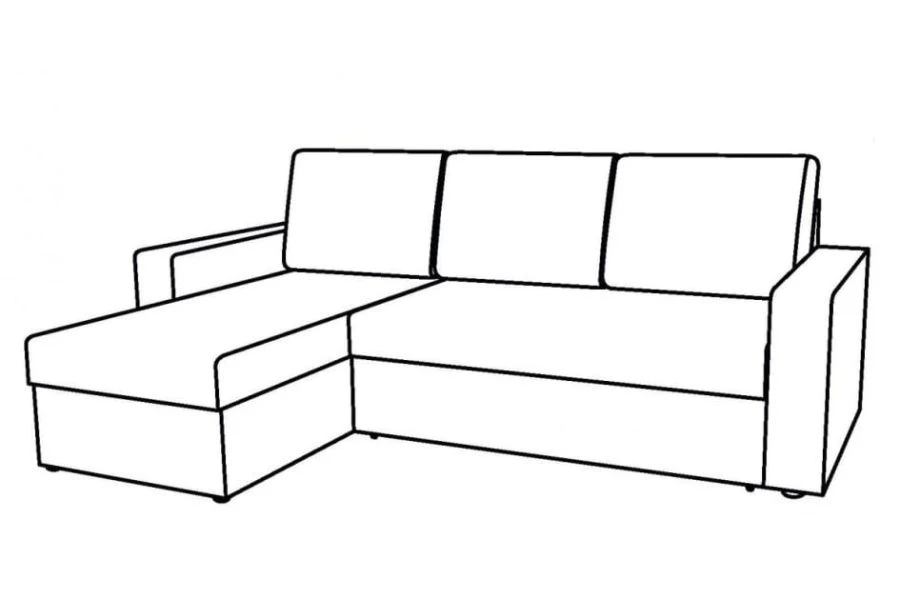 Comfortable Sofa for Living Room - Modern Design