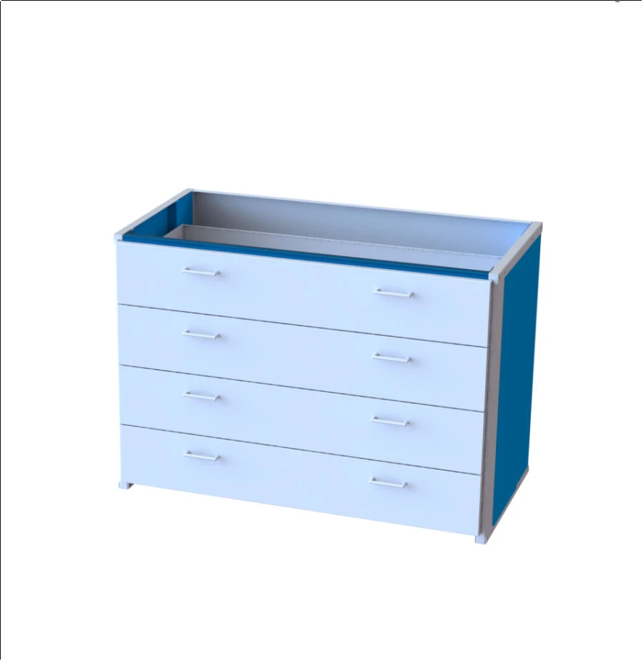 Laboratory Base Cabinets with Drawers for Workstations