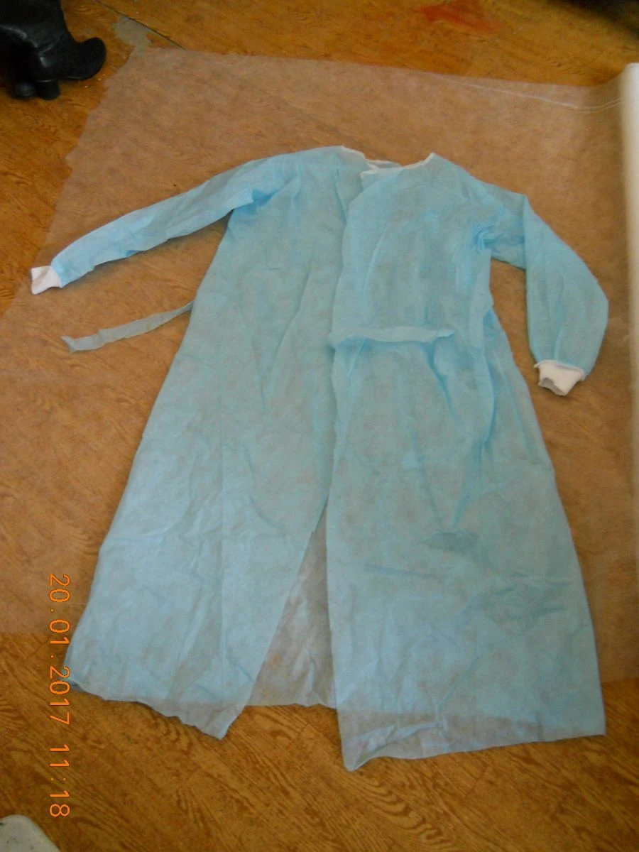 Surgical Medical Gown - Non-Sterile, 4 Ties