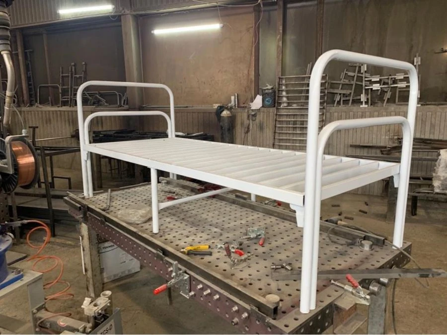 Metal Bed KU1 for Public and Domestic Use