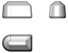 Connection Elements for Installation of Monorail Systems, Type 1