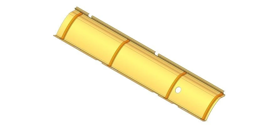 Front Left Ceiling Panel for Liaz Bus 529265-5702219-03