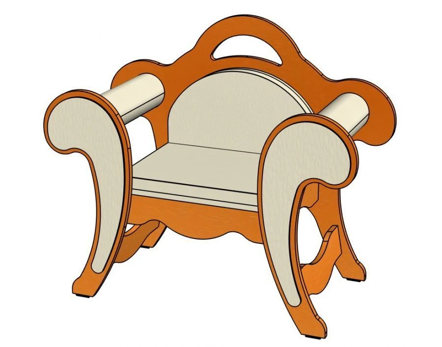 Children's Sofa "Little Prince" for Preschool Play NM84
