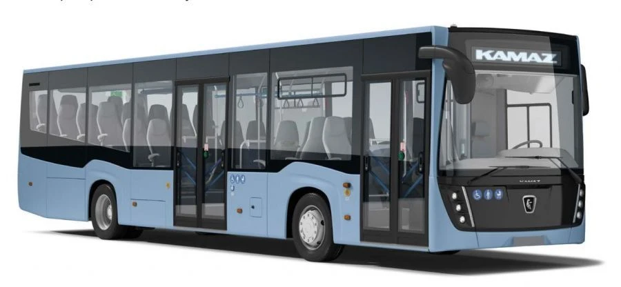 NEFAZ 5299 Low-Floor City Bus with KAMAZ Diesel Engine
