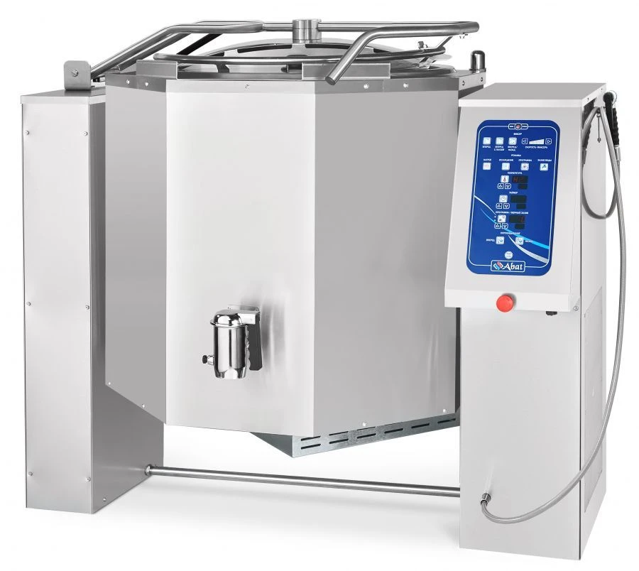Electric Cooking Kettle with Mixing and Cooling Functions KPEM-250-OM2-VK