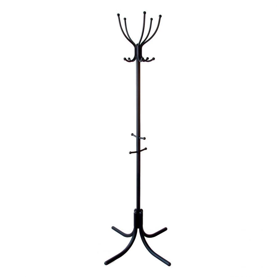 Coat Rack Stand with 5 Hooks for Clothes and Hats