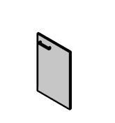 Low MDF Door for Office Furniture Set "Grand