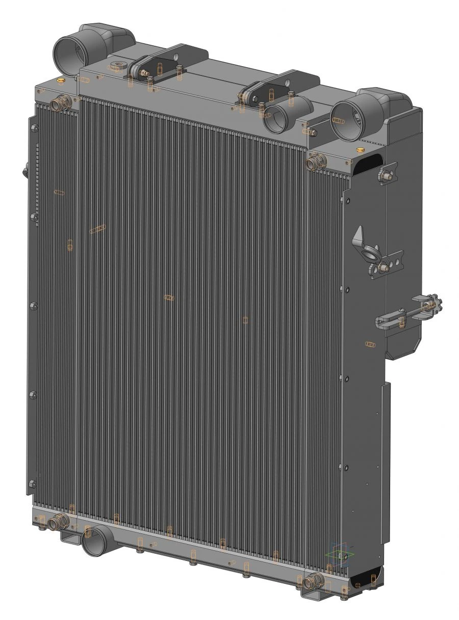 OM-470B.1301.000 Radiator Block for Engine Cooling