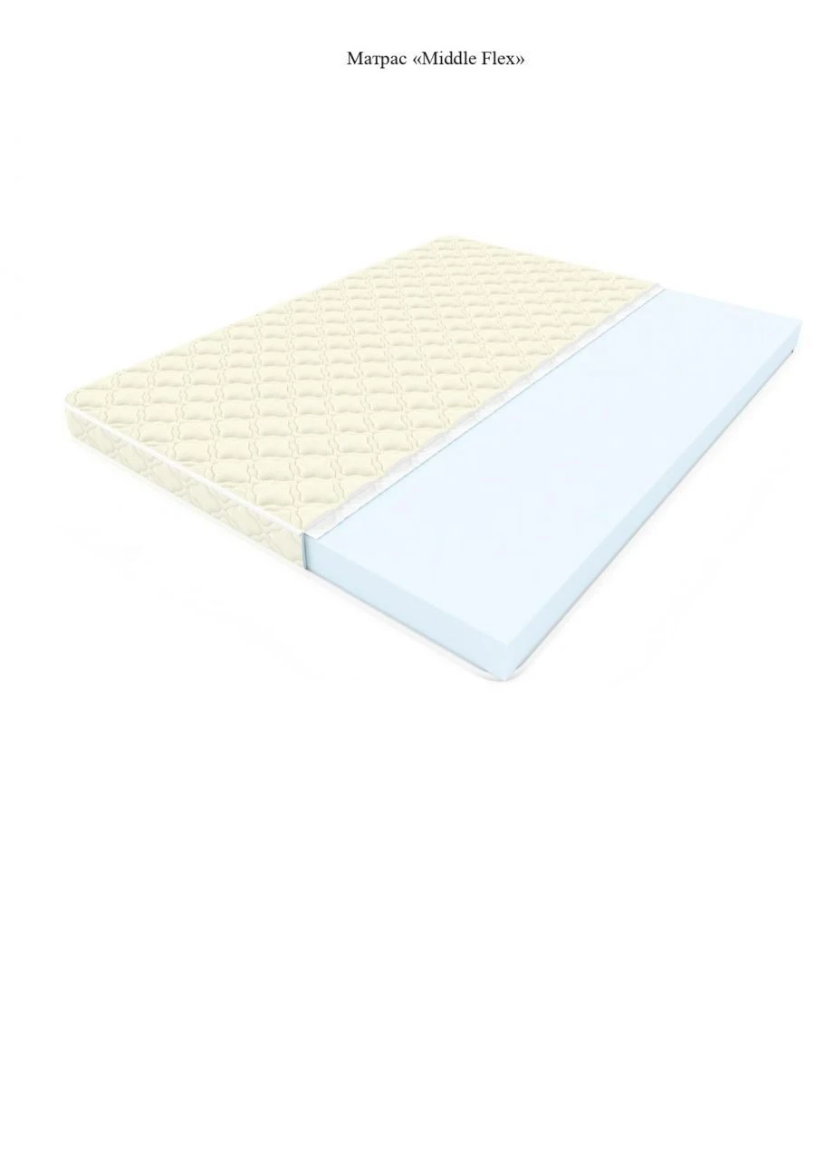Middle "Flex" Orthopedic Non-Spring Mattress