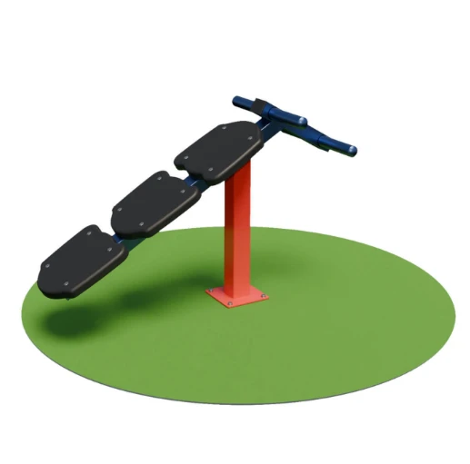 Outdoor Press Bench for Core Strengthening