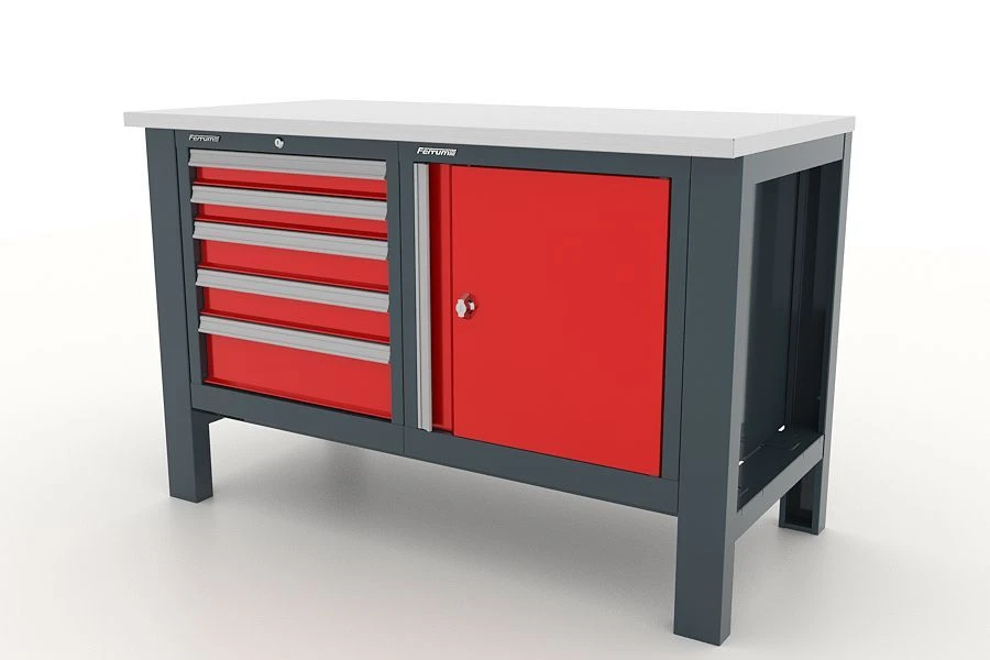 Premium Workbench with Galvanized Plywood Top, 30mm - Model 11.3105