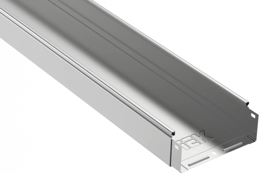 Non-perforated Cable Tray 80x150x3000 RAL 9016 CLNK10-080-150-3