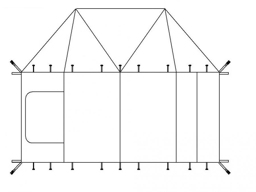 Multi-Person Tent with Waterproof Coating - Seliger-01