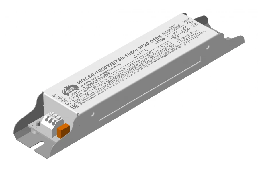 LED Power Supply IPS60-1050TD (750-1050) IP20 0105