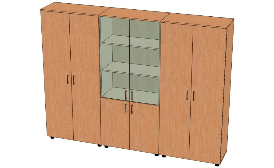 Combined Document Cabinet for Office Organization - Model SHD-K
