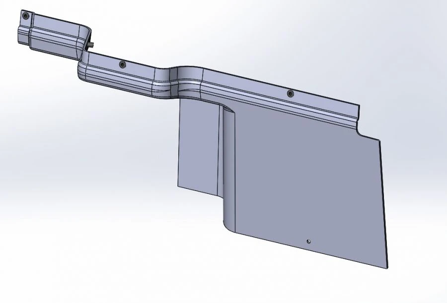 Interior Panel for Tractor Cabin - Model 210.11.16.01.150