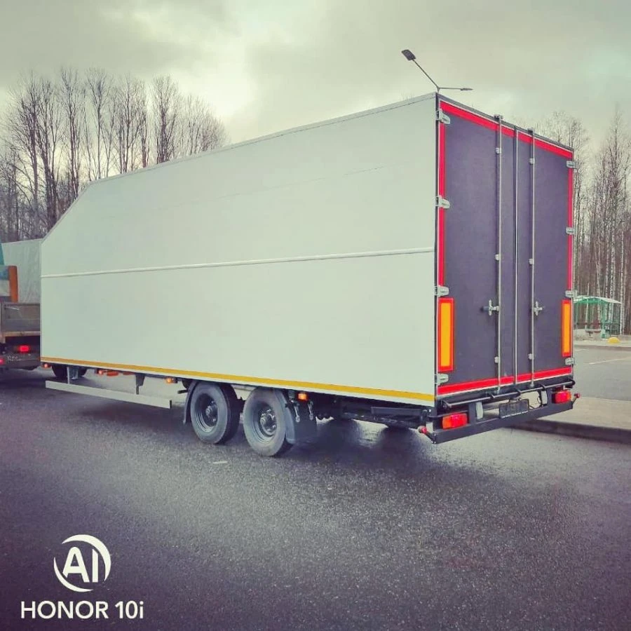 Car Trailer 83691E with Pneumatic or Leaf-Spring Suspension