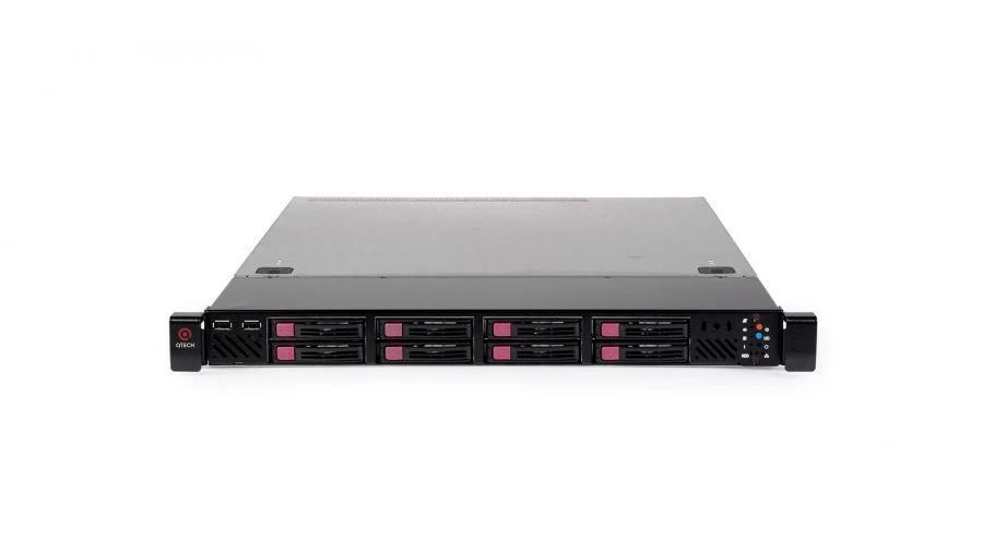 Compact 1U Server QTECH QSRV-160812-E-R for SMBs