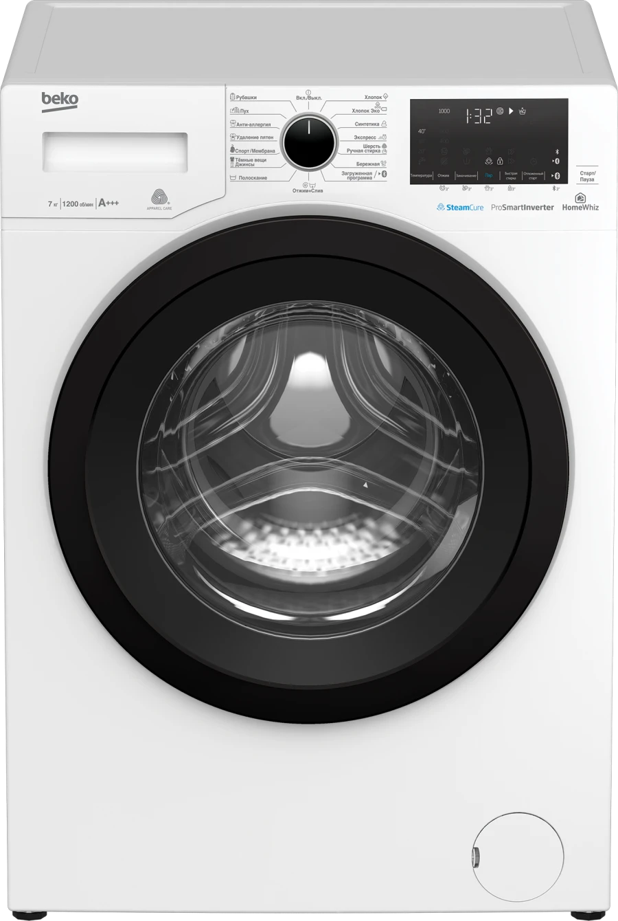 Fully Automatic Front-Loading Washing Machine 7.5 kg WSRE7H636BBW