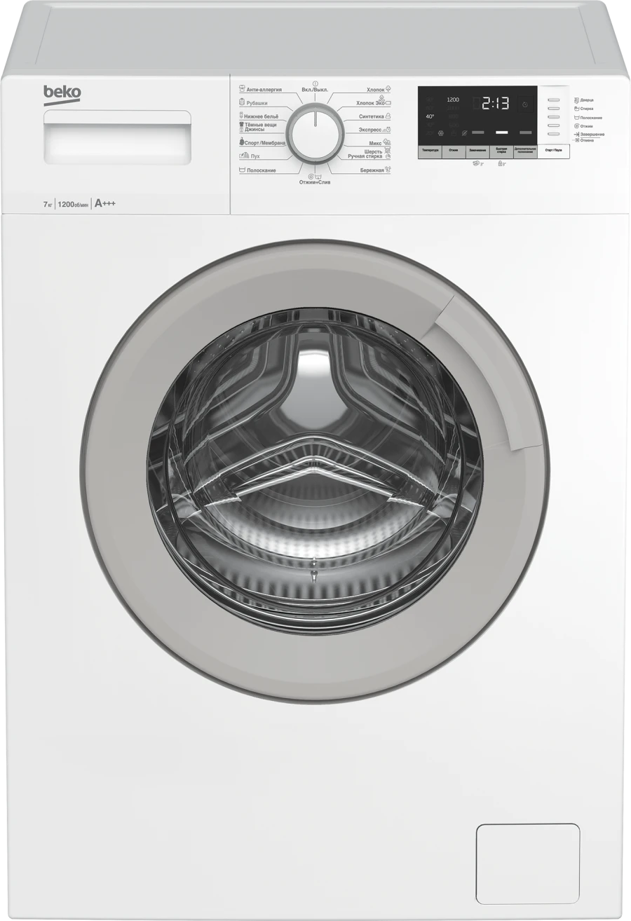 Fully Automatic Front-Loading Washing Machine WRE6612ZSW