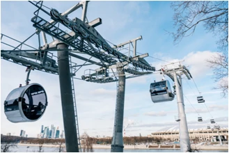 Passenger Cableway System with Ring Movement PPKD KZT-O-10-1