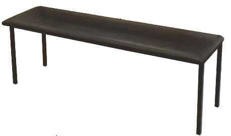 Metal Frame Bench for Indoor and Outdoor Use