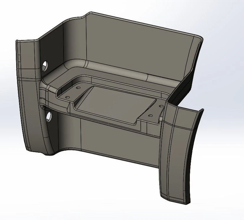 Left Side Step Shield for KAMAZ 6595-8405119
