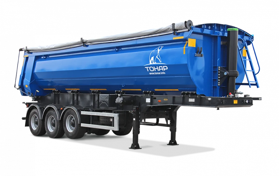 Tonar 95892 Dump Semi-Trailer with Tonar 90424 Axles