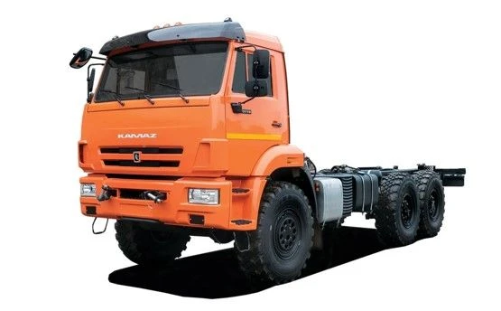 KAMAZ 43118-46 Chassis with Installed Engine (Cabless)