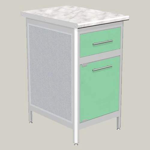One-Door Side Cabinet with Drawer Model LTG-2