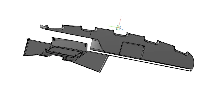 Fiberglass Instrument Panel 4238-60-5325050