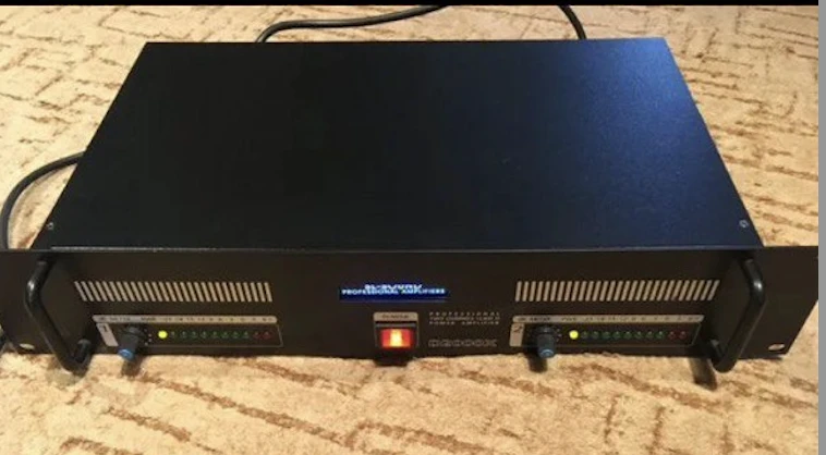Power Amplifier 2x700W Class D for Concert Halls